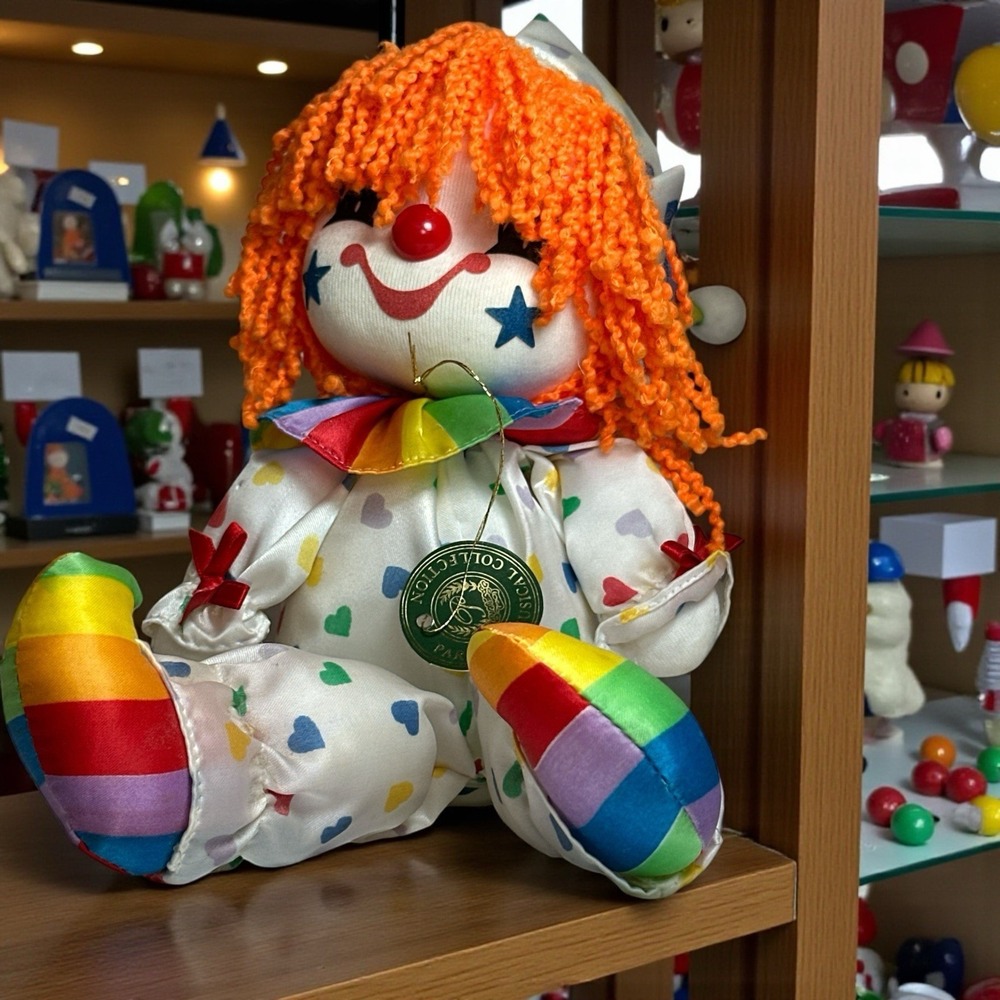 Paradies Musical Collection Wind Up Musical Clown Hard Head & Body Rest Soft